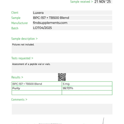 BPC-157 + TB500 Blend